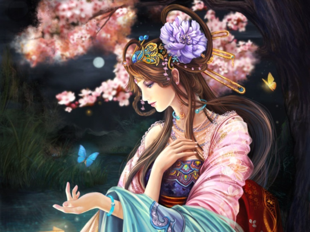 Anime Fantasy Girl Wallpapers