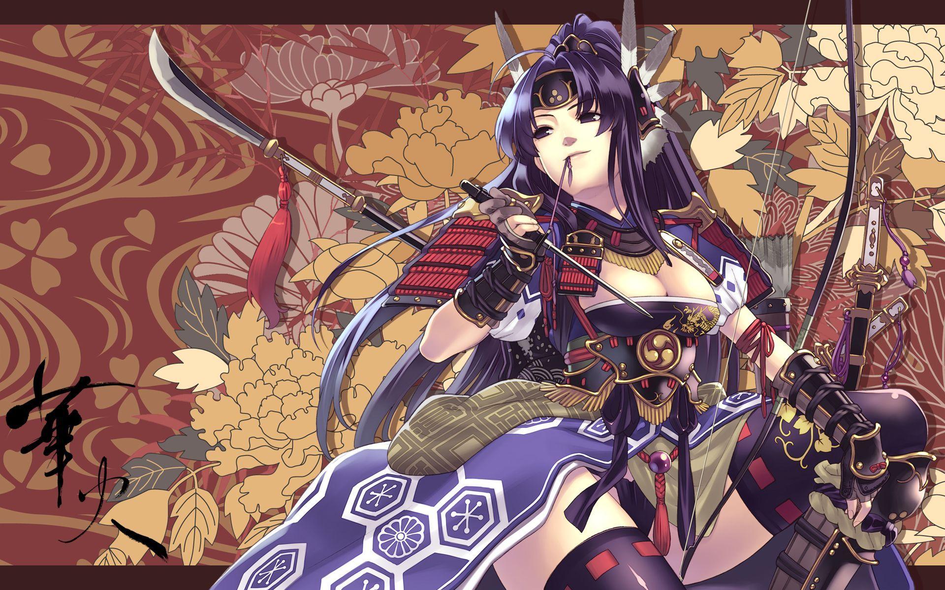 Anime Female Samurai Wallpapers