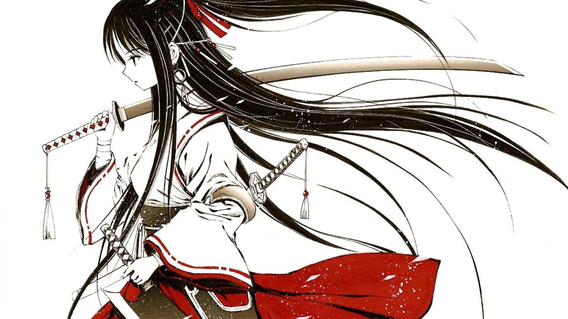 Anime Female Samurai Wallpapers