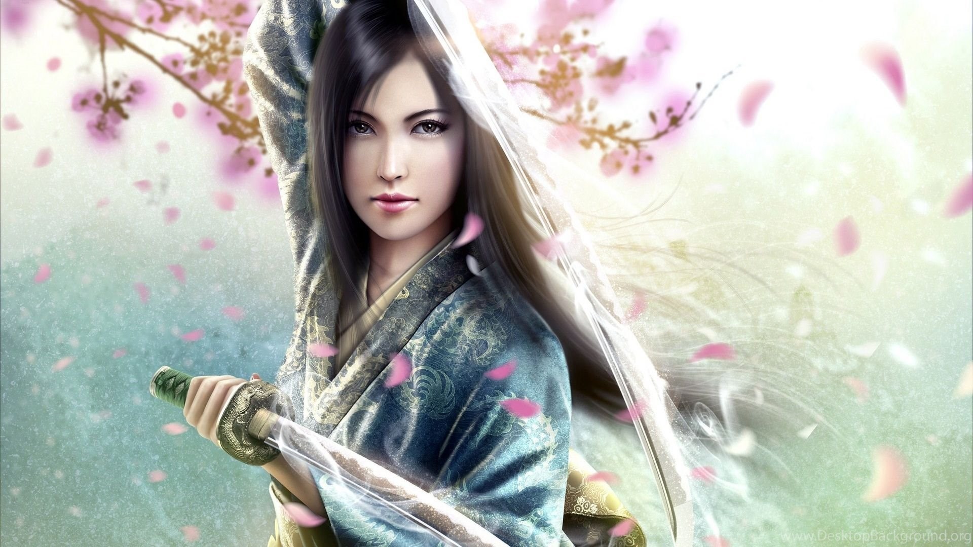 Anime Female Samurai Wallpapers