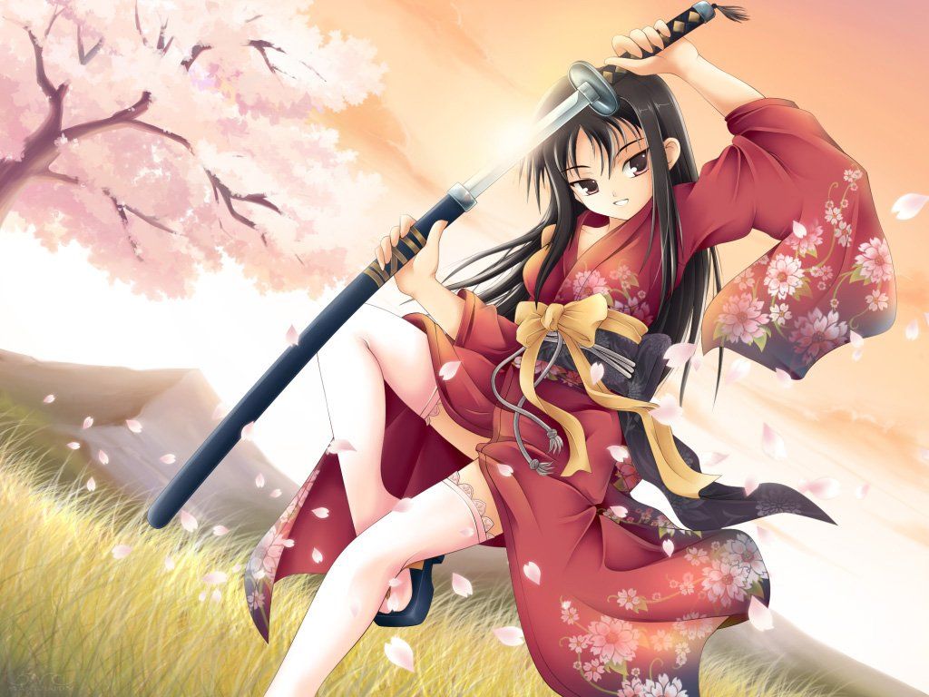 Anime Female Samurai Wallpapers