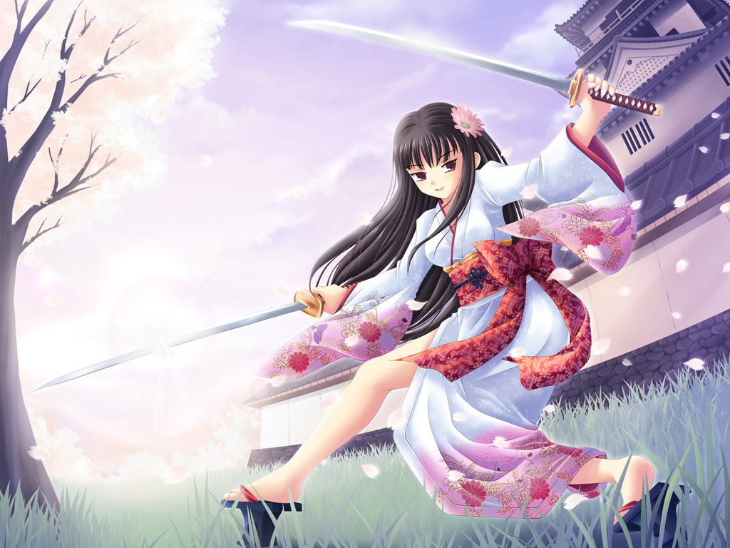 Anime Female Samurai Wallpapers