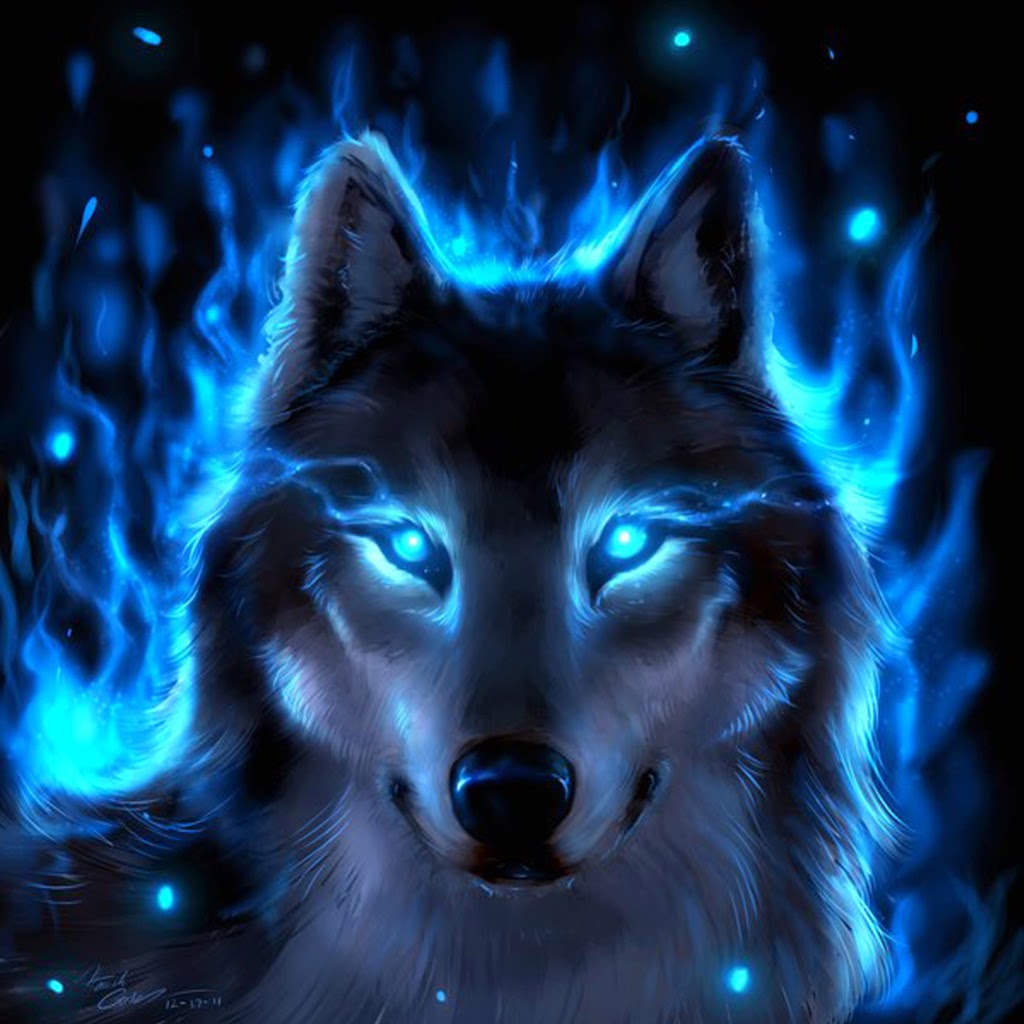 Anime Fire Wolf Wallpapers