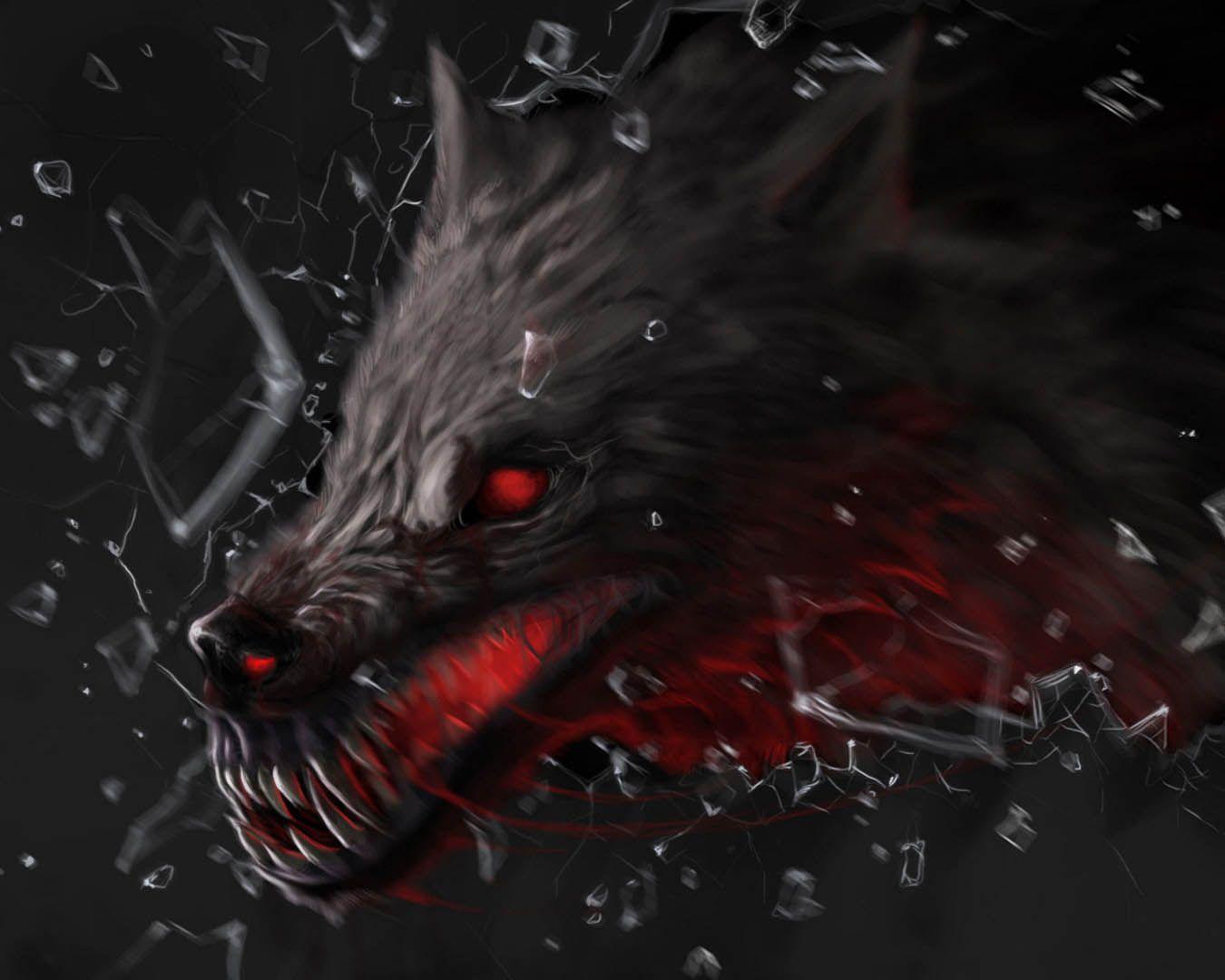 Anime Fire Wolf Wallpapers