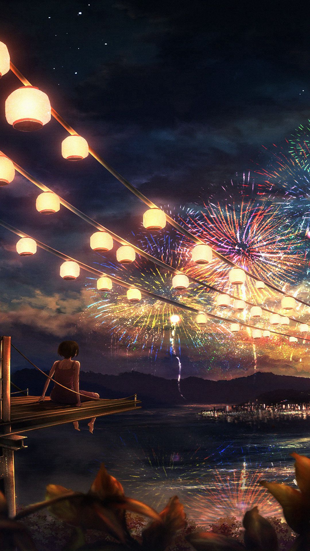 Anime Fireworks Wallpapers