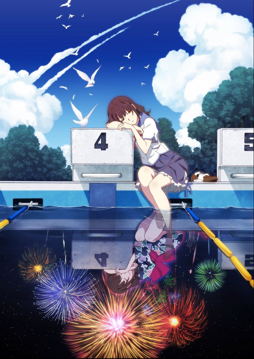 Anime Fireworks Wallpapers