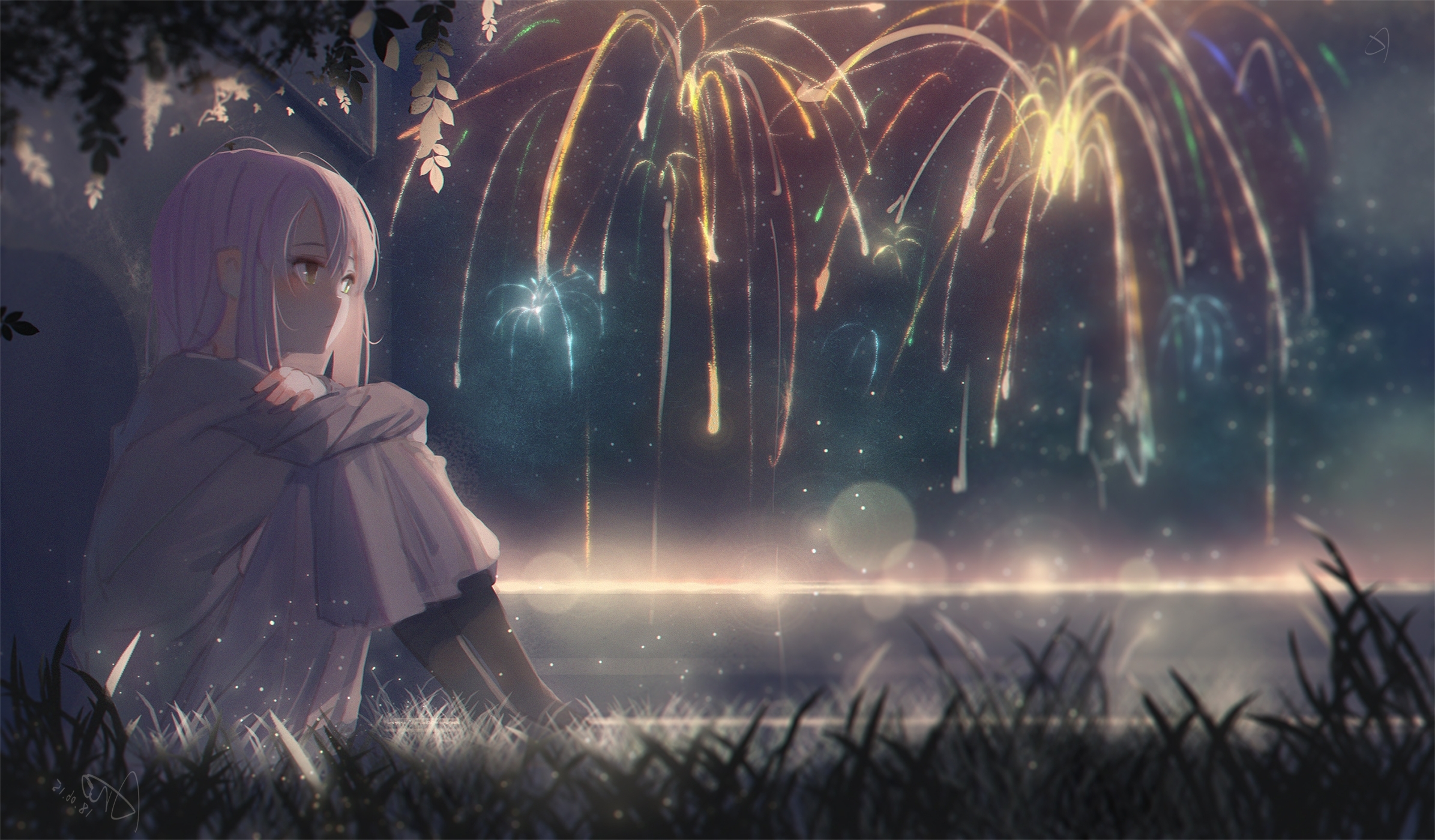Anime Fireworks Wallpapers