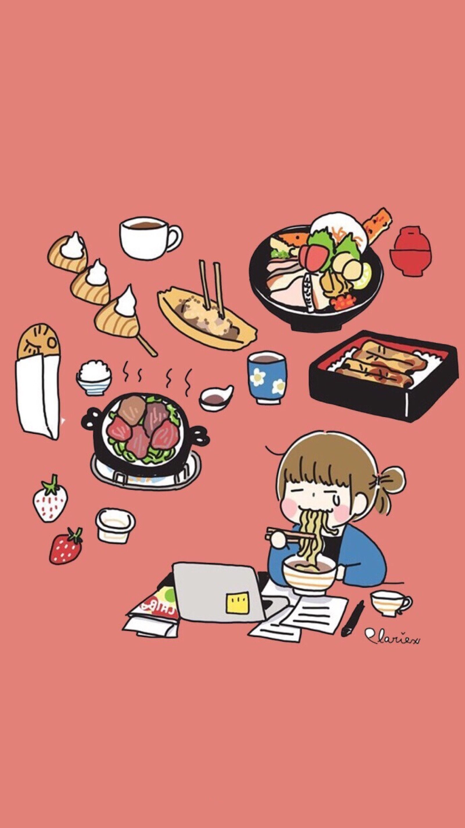 Anime Food Aesthetic Wallpapers