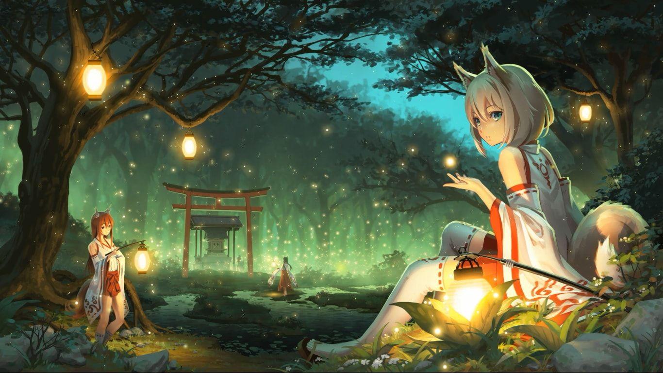 Anime Fox Desktop Wallpapers