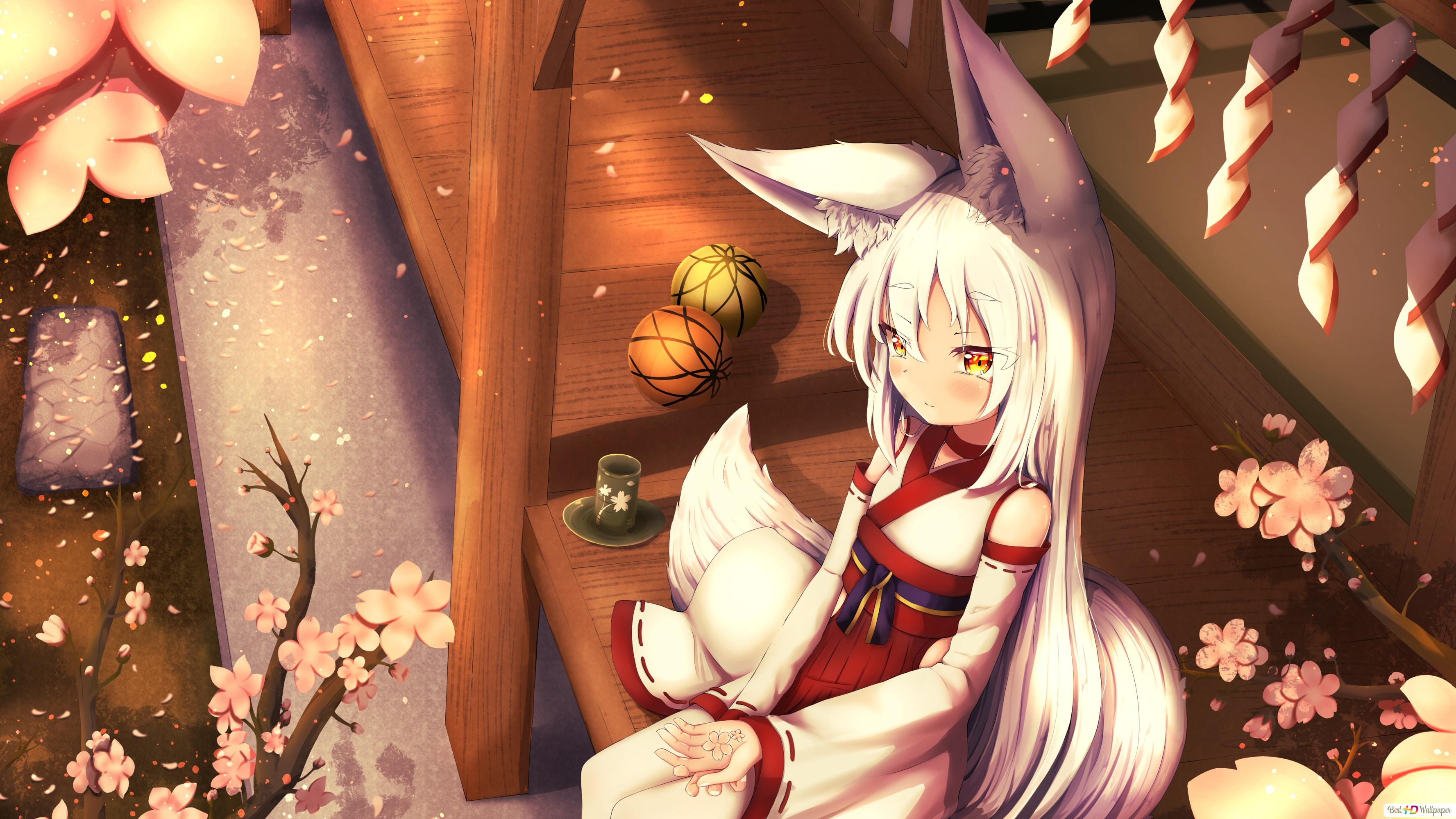 Anime Fox Girl Wallpapers