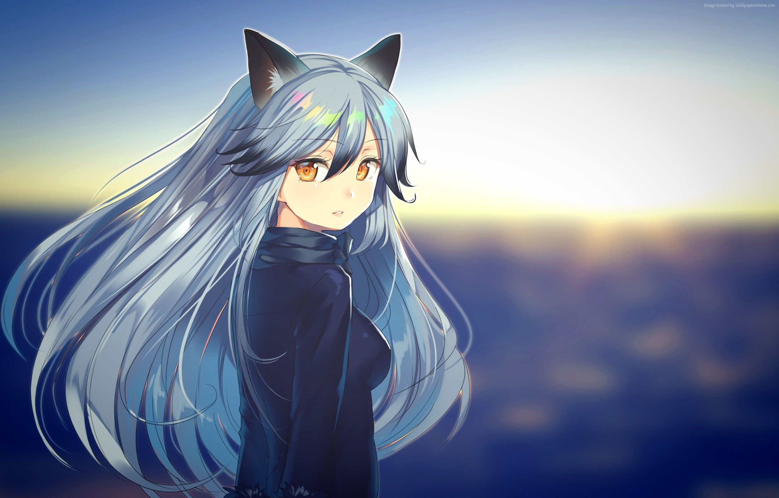 Anime Fox Spirit Girl Wallpapers