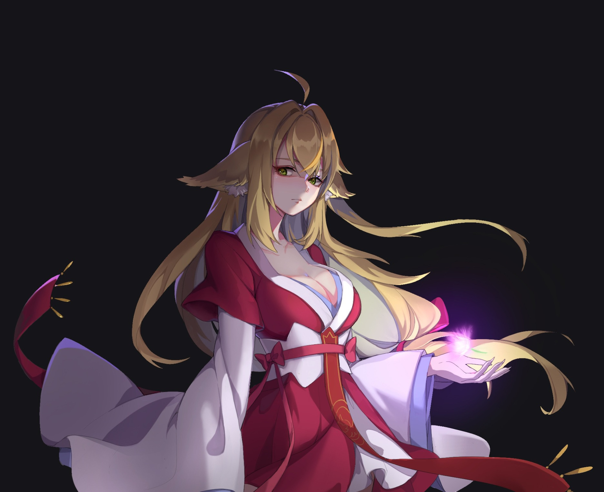 Anime Fox Spirit Girl Wallpapers