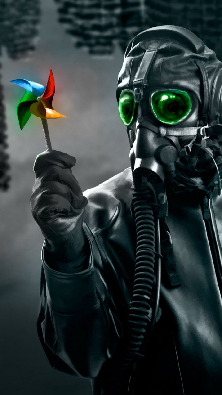 Anime Gas Mask Wallpapers