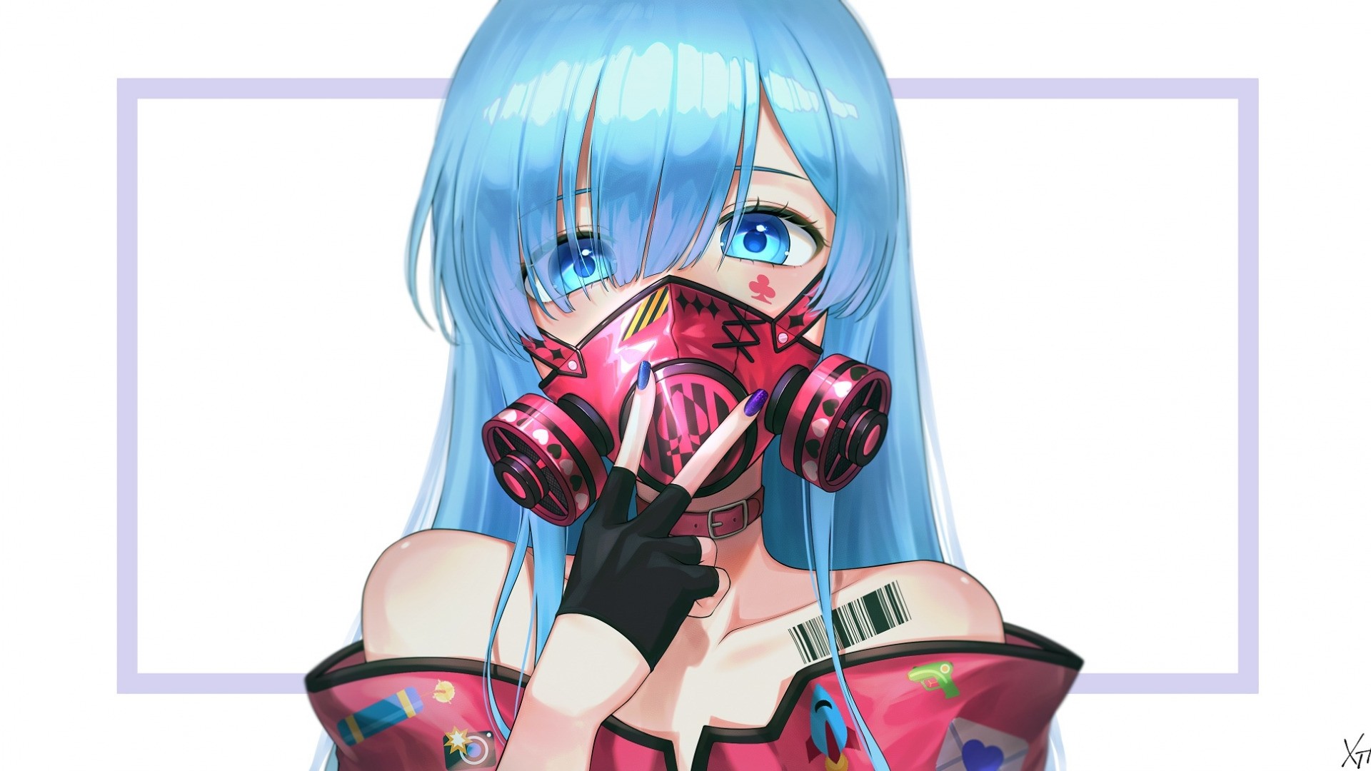 Anime Gas Mask Wallpapers