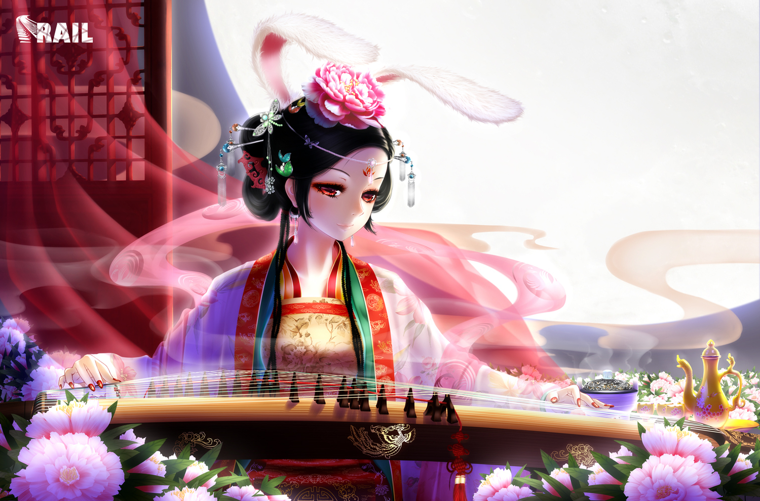 Anime Geisha Desktop Wallpapers