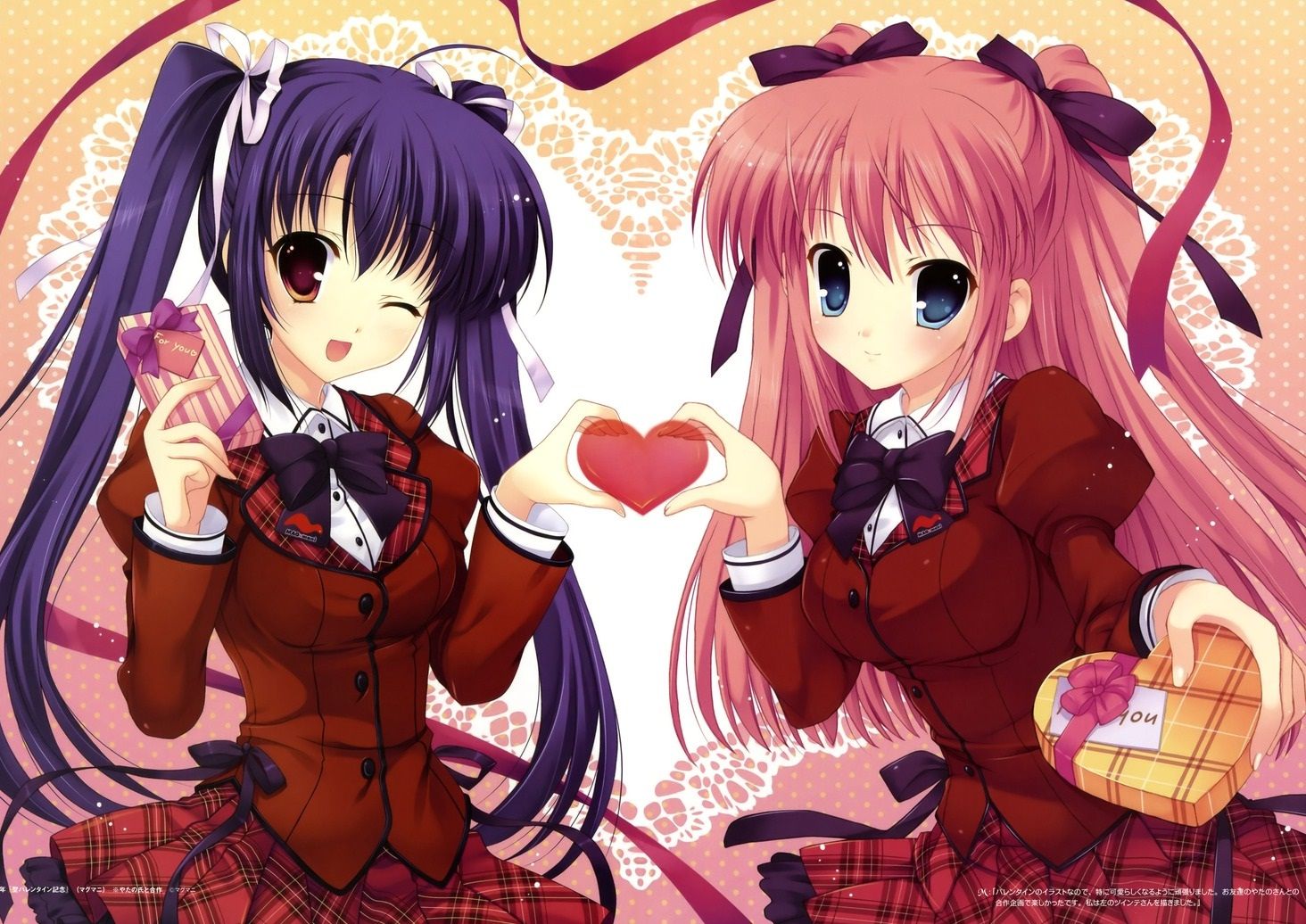 Anime Girl Best Friend Hd Wallpapers