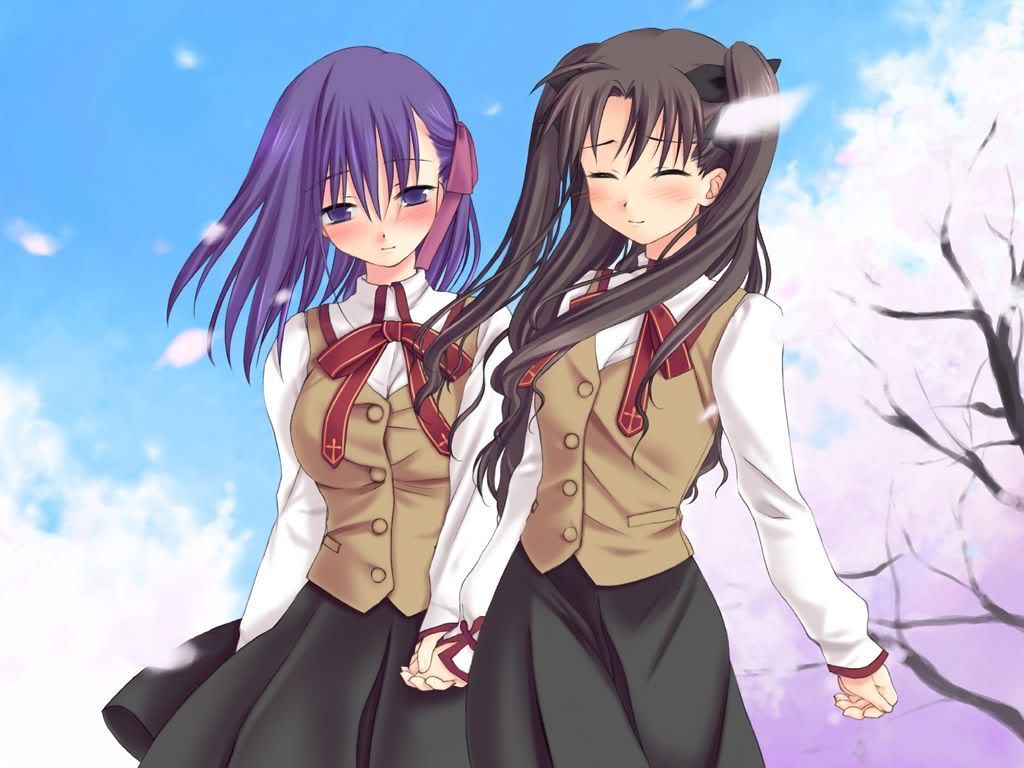 Anime Girl Best Friend Hd Wallpapers