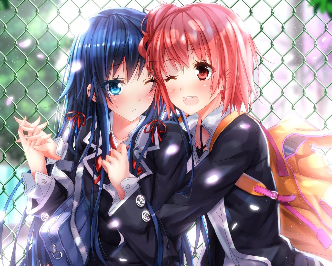 Anime Girl Bffs Wallpapers