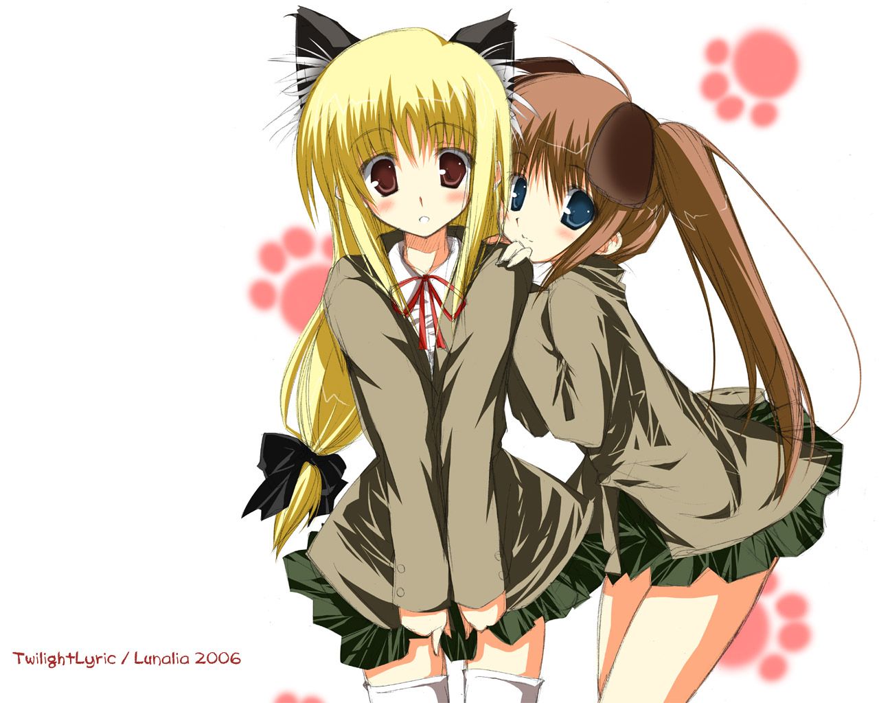 Anime Girl Bffs Wallpapers