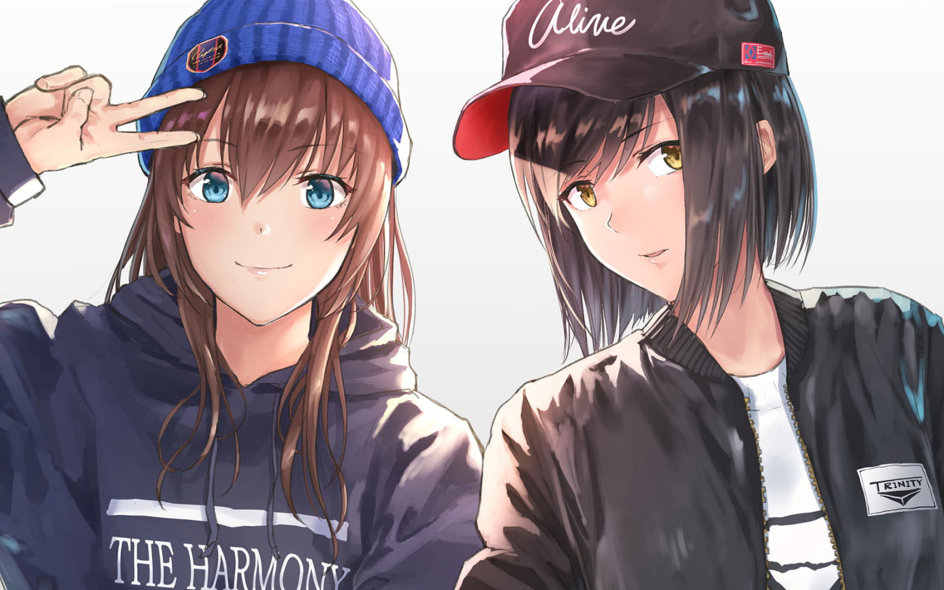 Anime Girl Bffs Wallpapers