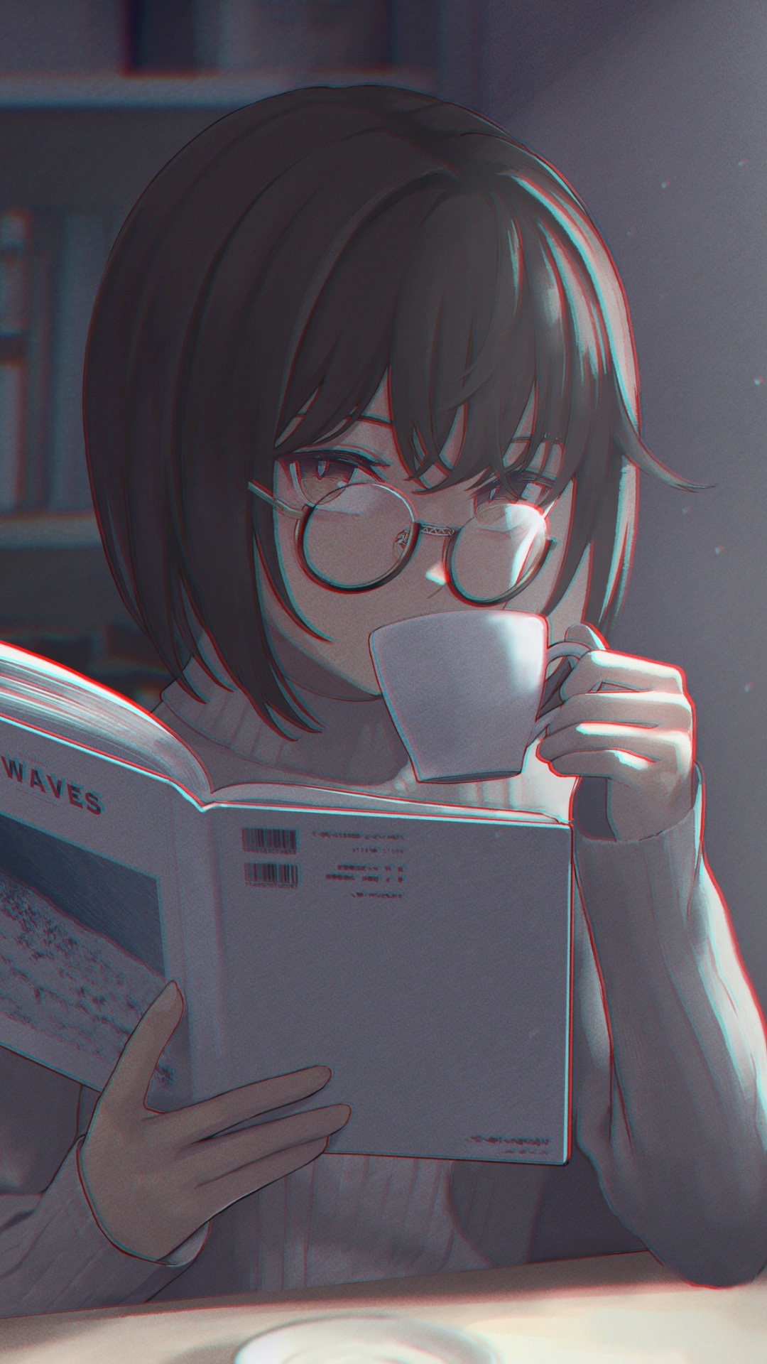 Anime Girl Coffee Wallpapers