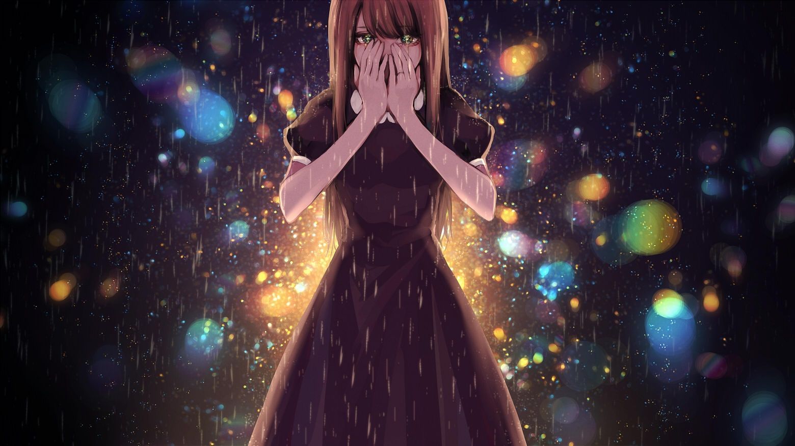 Anime Girl Crying Wallpapers