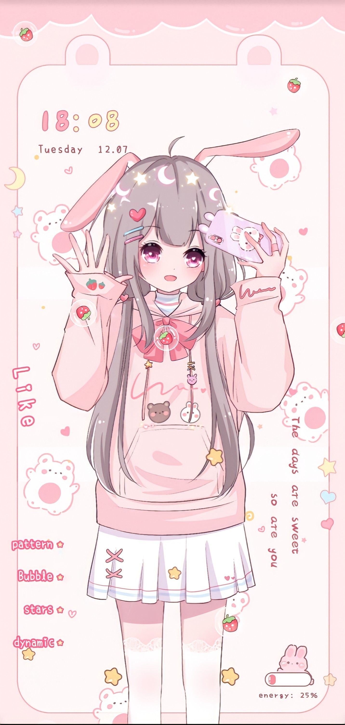 Anime Girl Cute Aesthetic Wallpapers