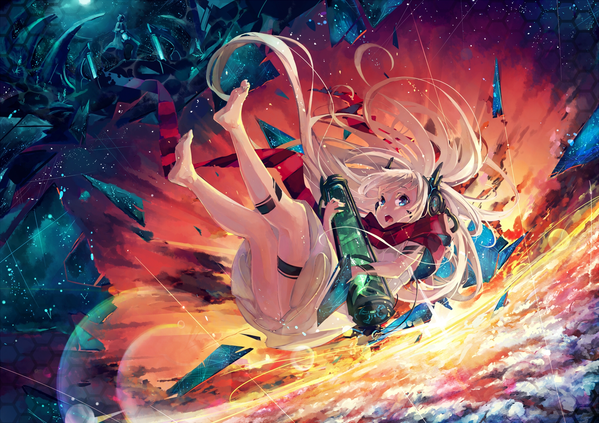 Anime Girl Falling Wallpapers