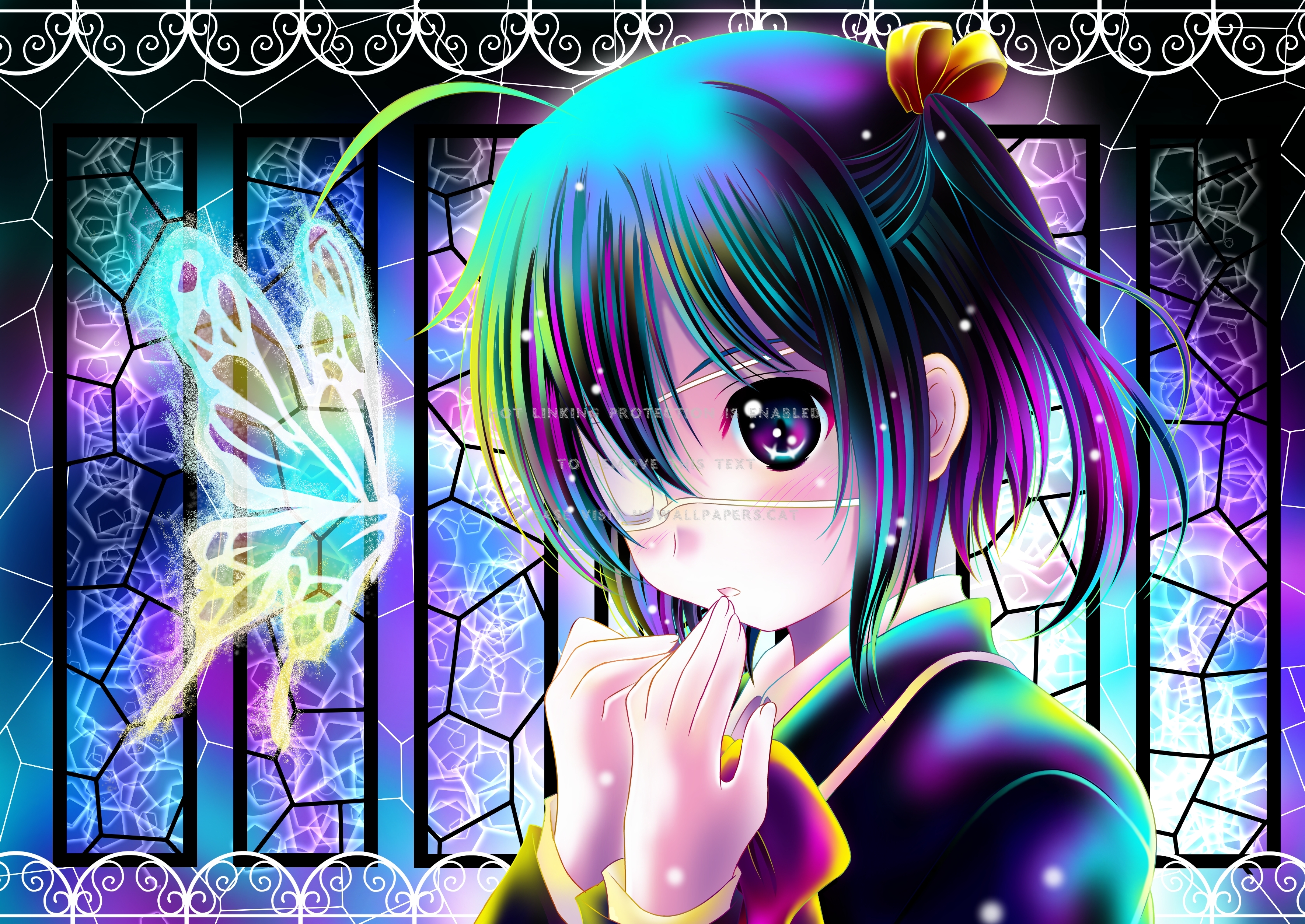 Anime Girl Glowing Wallpapers