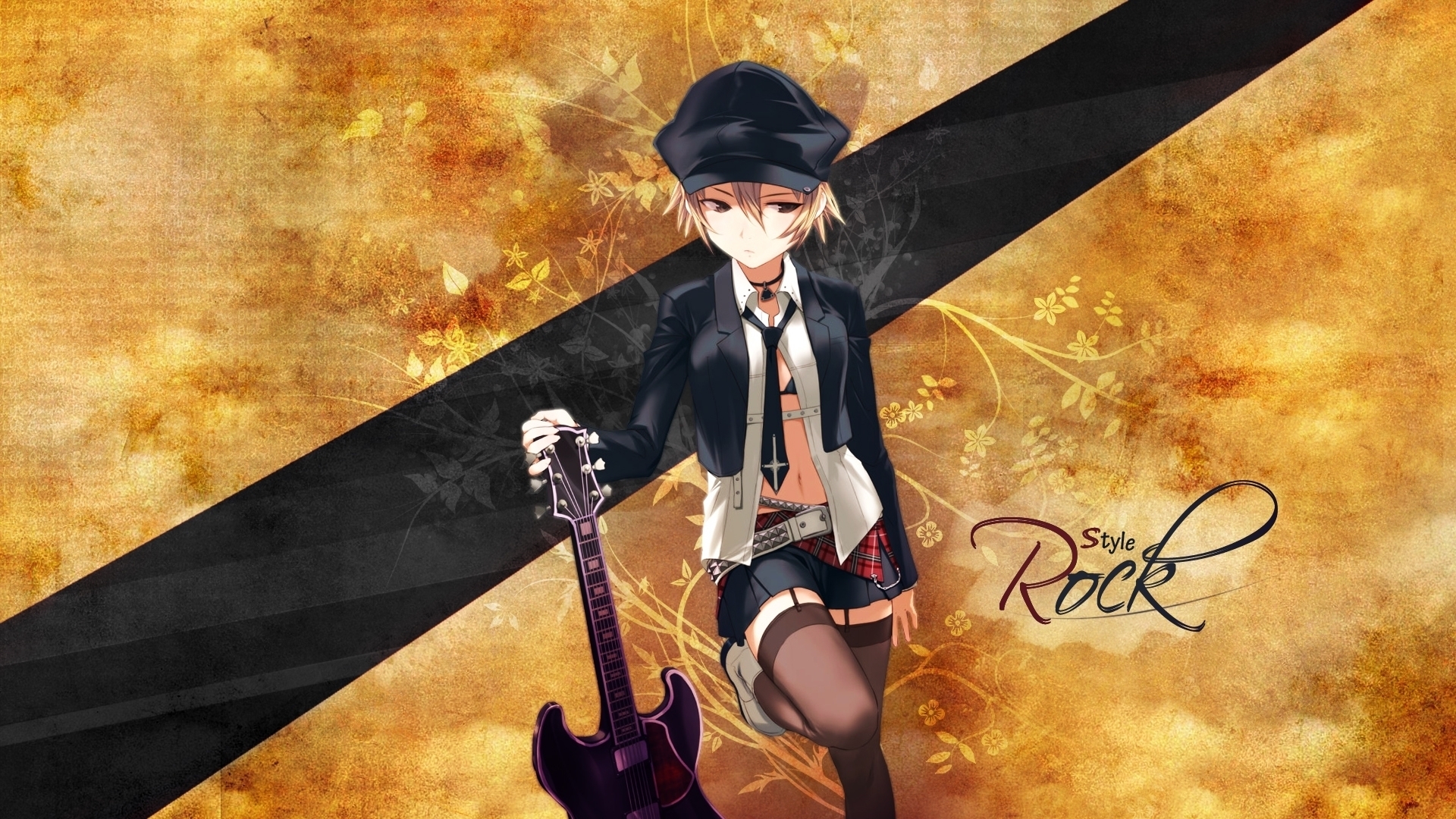 Anime Girl Guitar Wallpapers