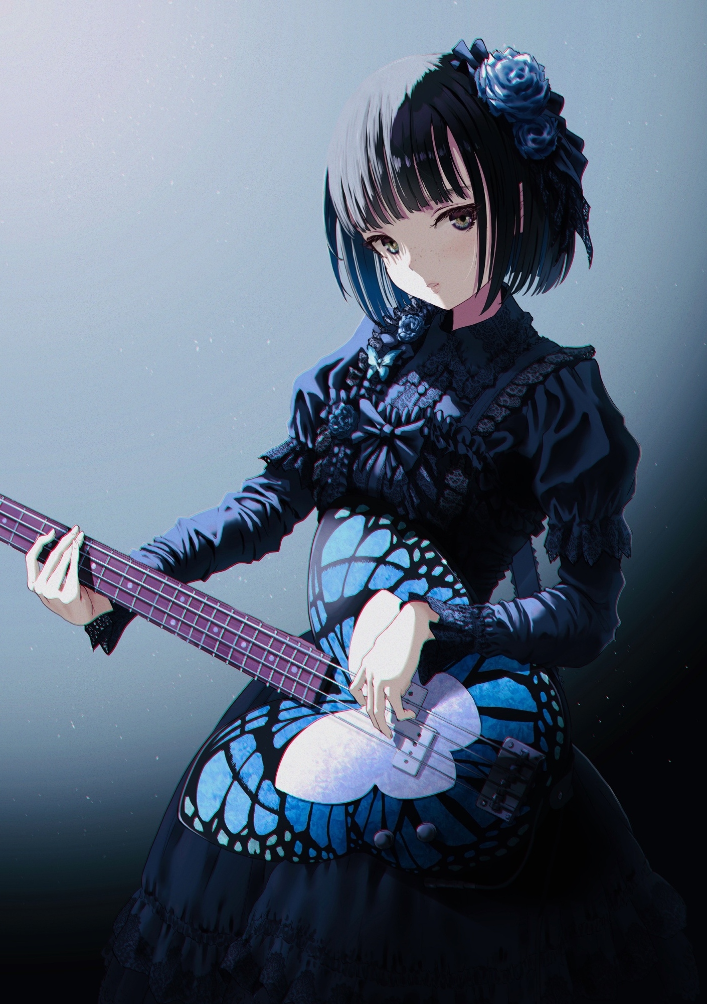 Anime Girl Guitar Wallpapers