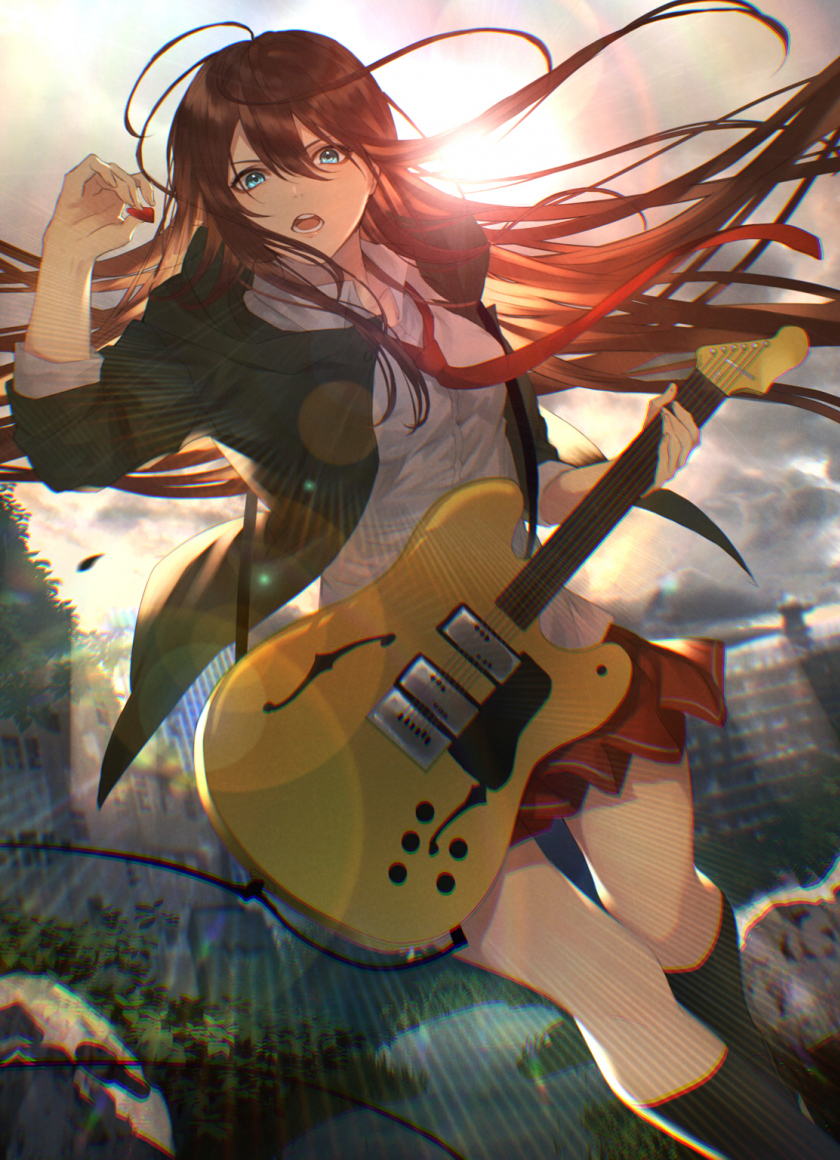 Anime Girl Guitar Wallpapers