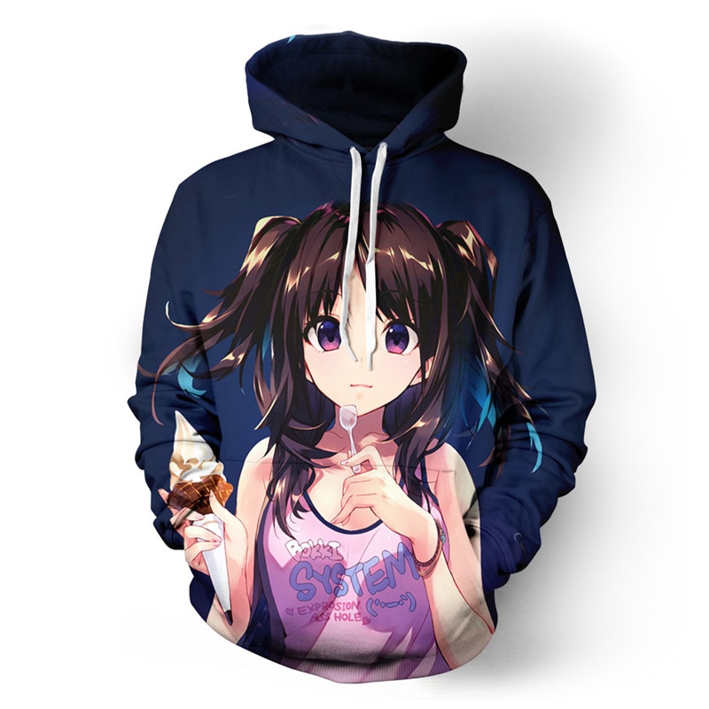 Anime Girl Hoodie Wallpapers