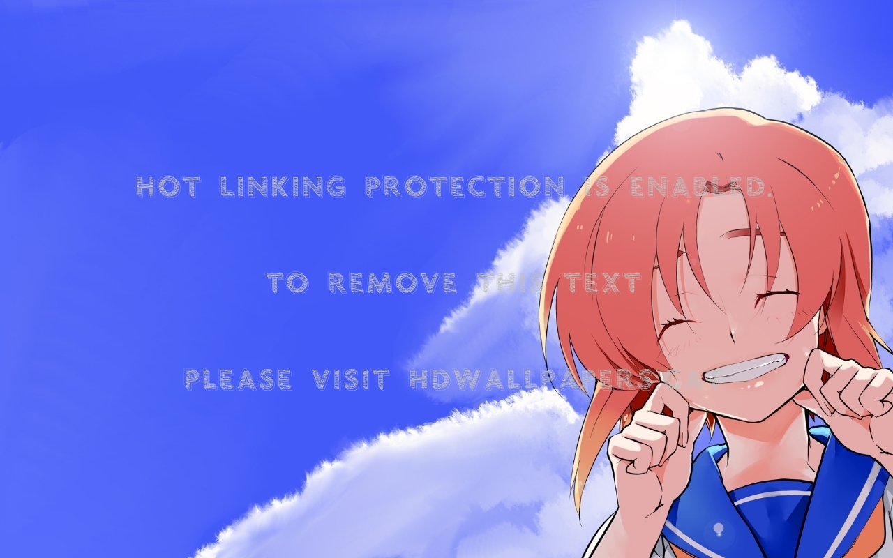 Anime Girl In Sunny Weather Wallpapers