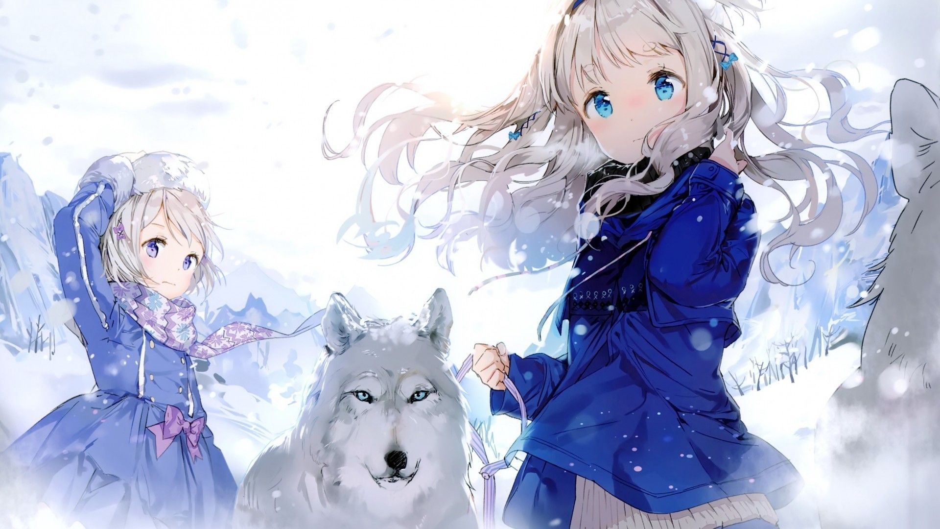 Anime Girl In Winter Wallpapers