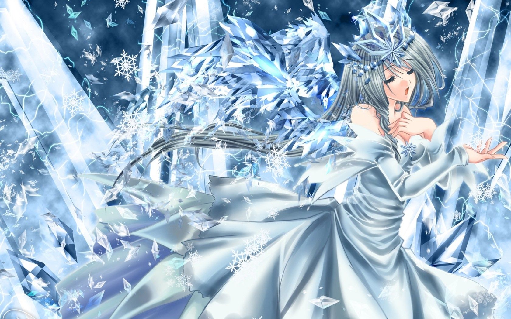 Anime Girl In Winter Wallpapers