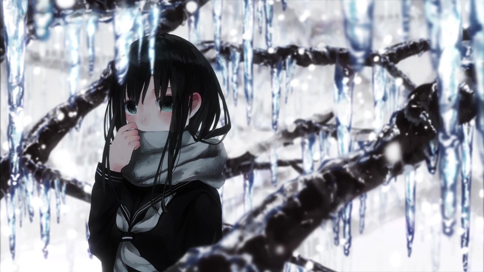 Anime Girl In Winter Wallpapers