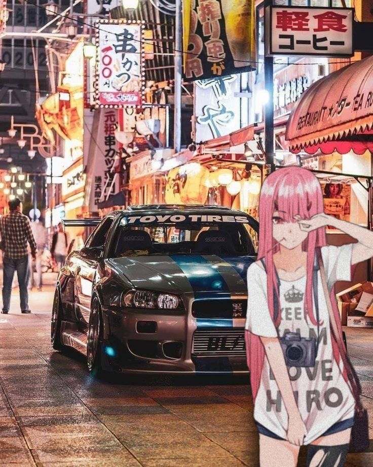 Anime Girl Jdm Wallpapers