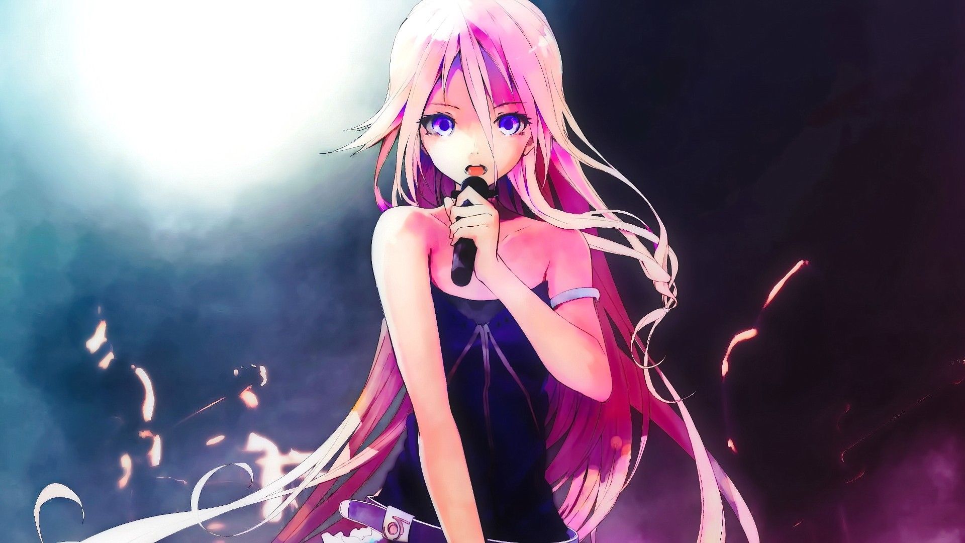 Anime Girl Pink Hair Wallpapers