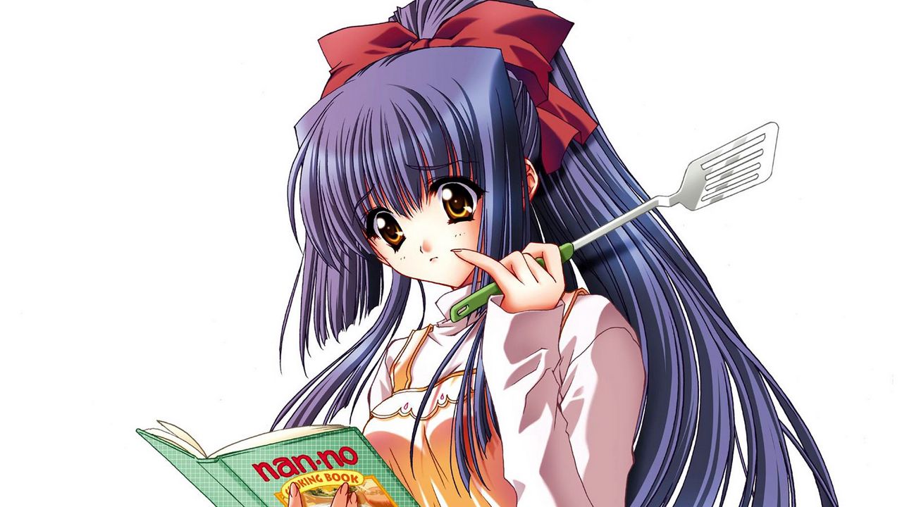 Anime Girl Reading Books Wallpapers