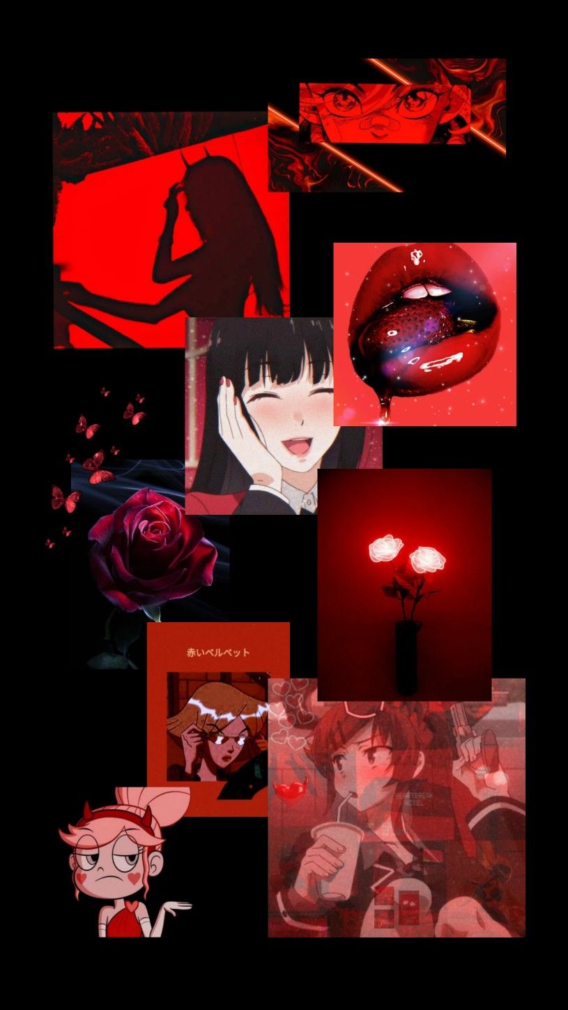 Anime Girl Red Aesthetic Wallpapers