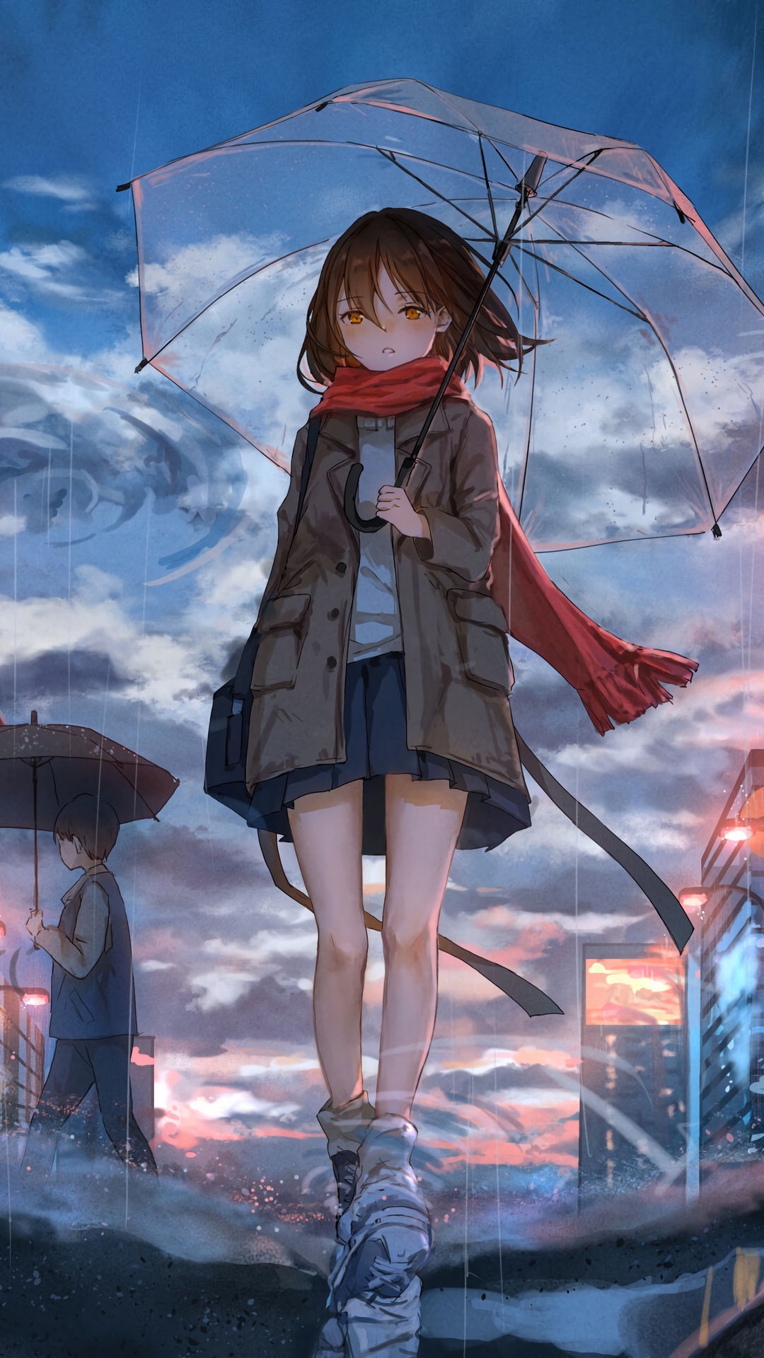 Anime Girl Sad Alone Wallpapers