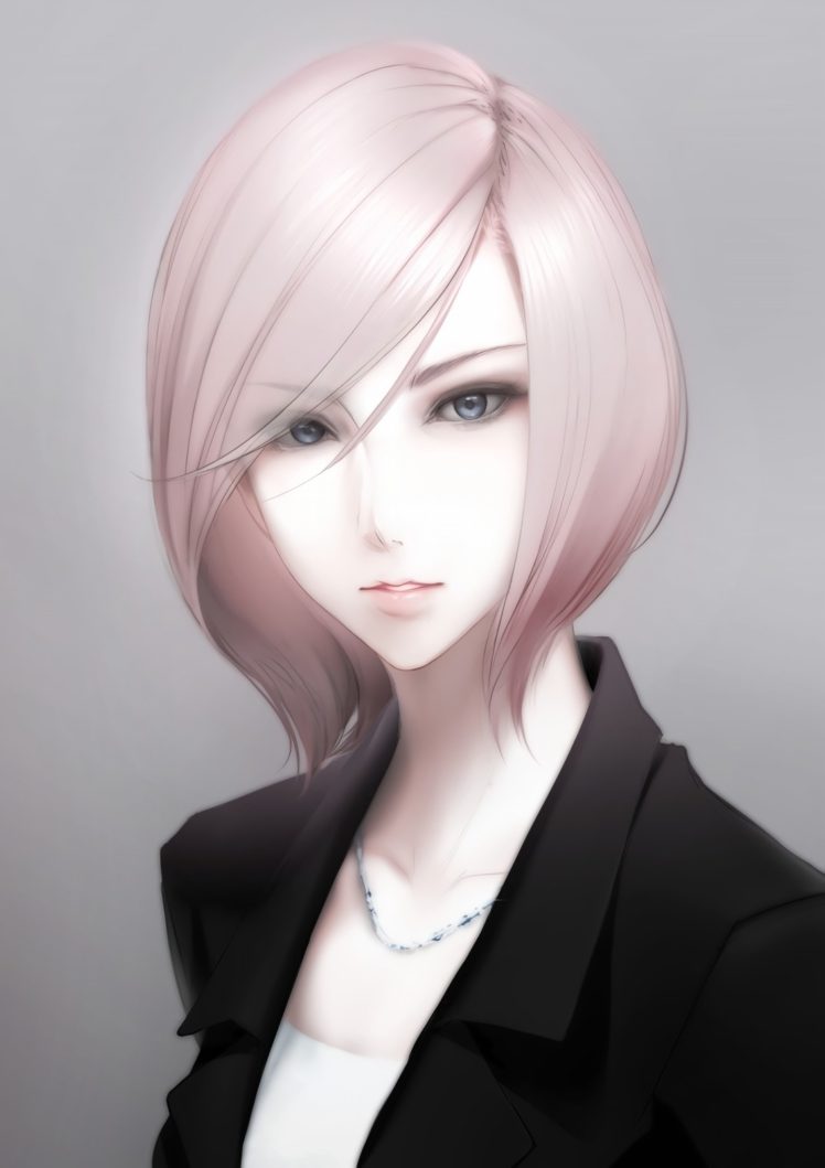 Anime Girl Short Hair Wallpapers