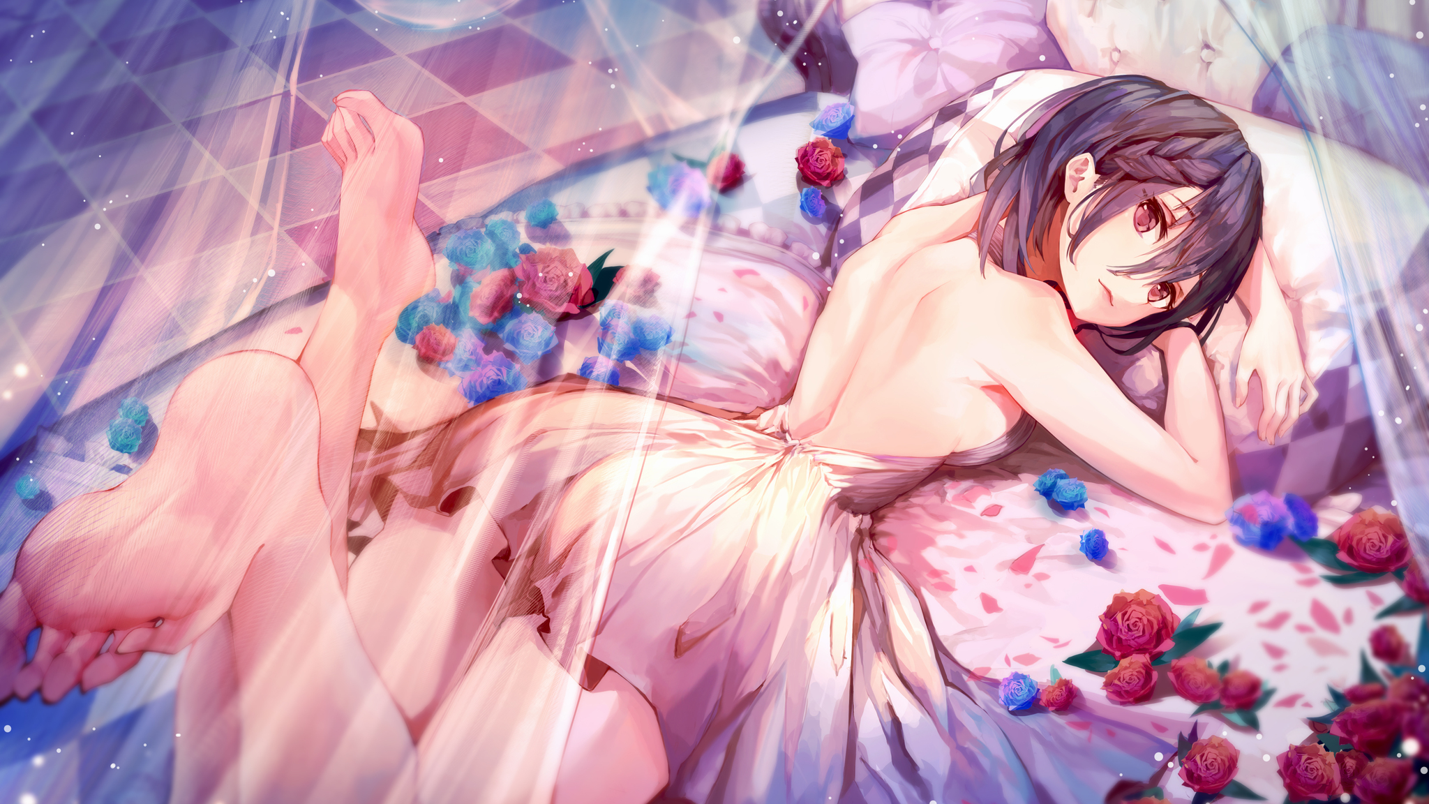 Anime Girl Sleeping Wallpapers