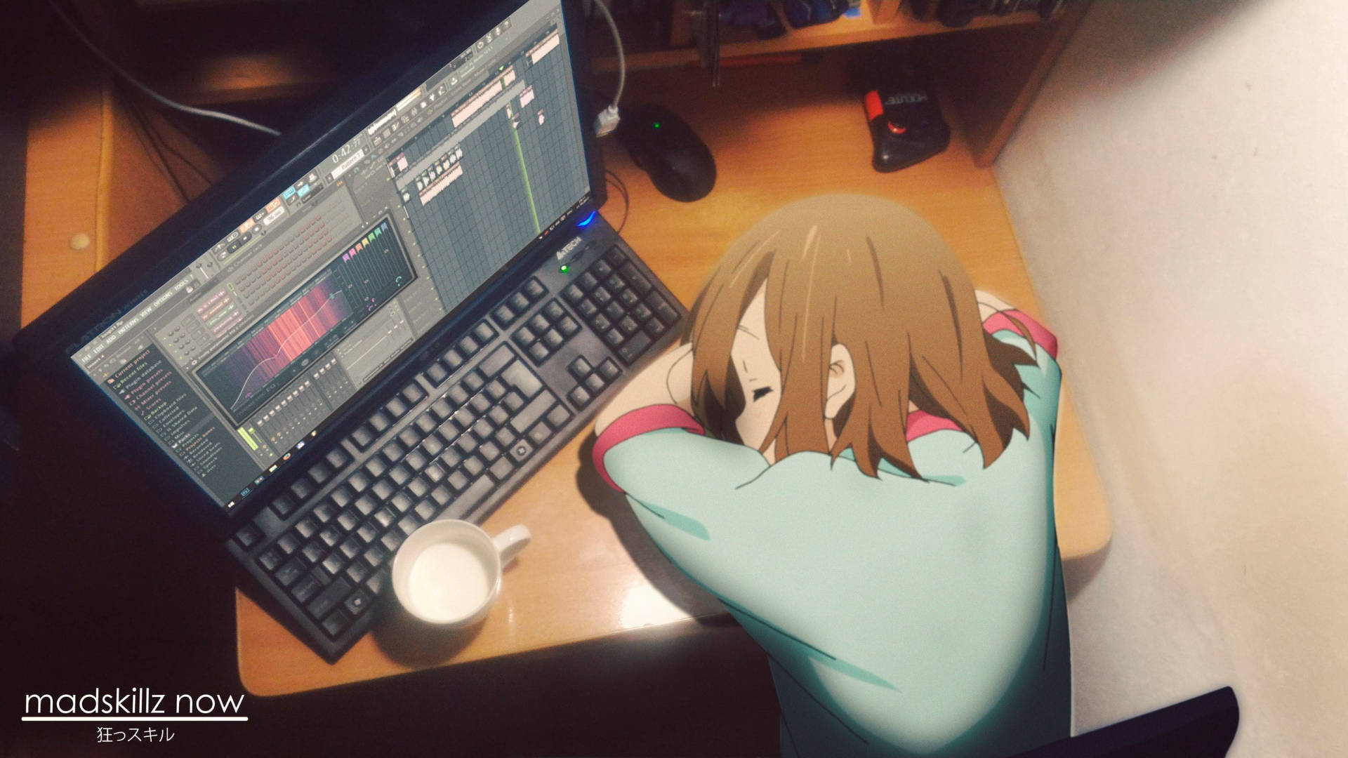 Anime Girl Sleeping Wallpapers