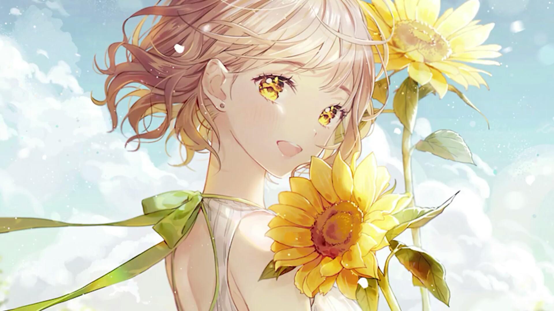 Anime Girl Smile Wallpapers