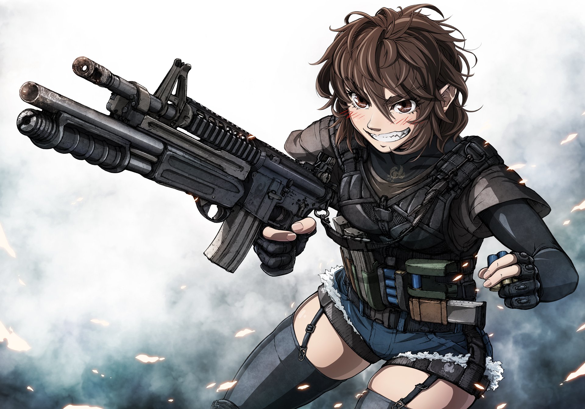 Anime Girl Soldiers Wallpapers