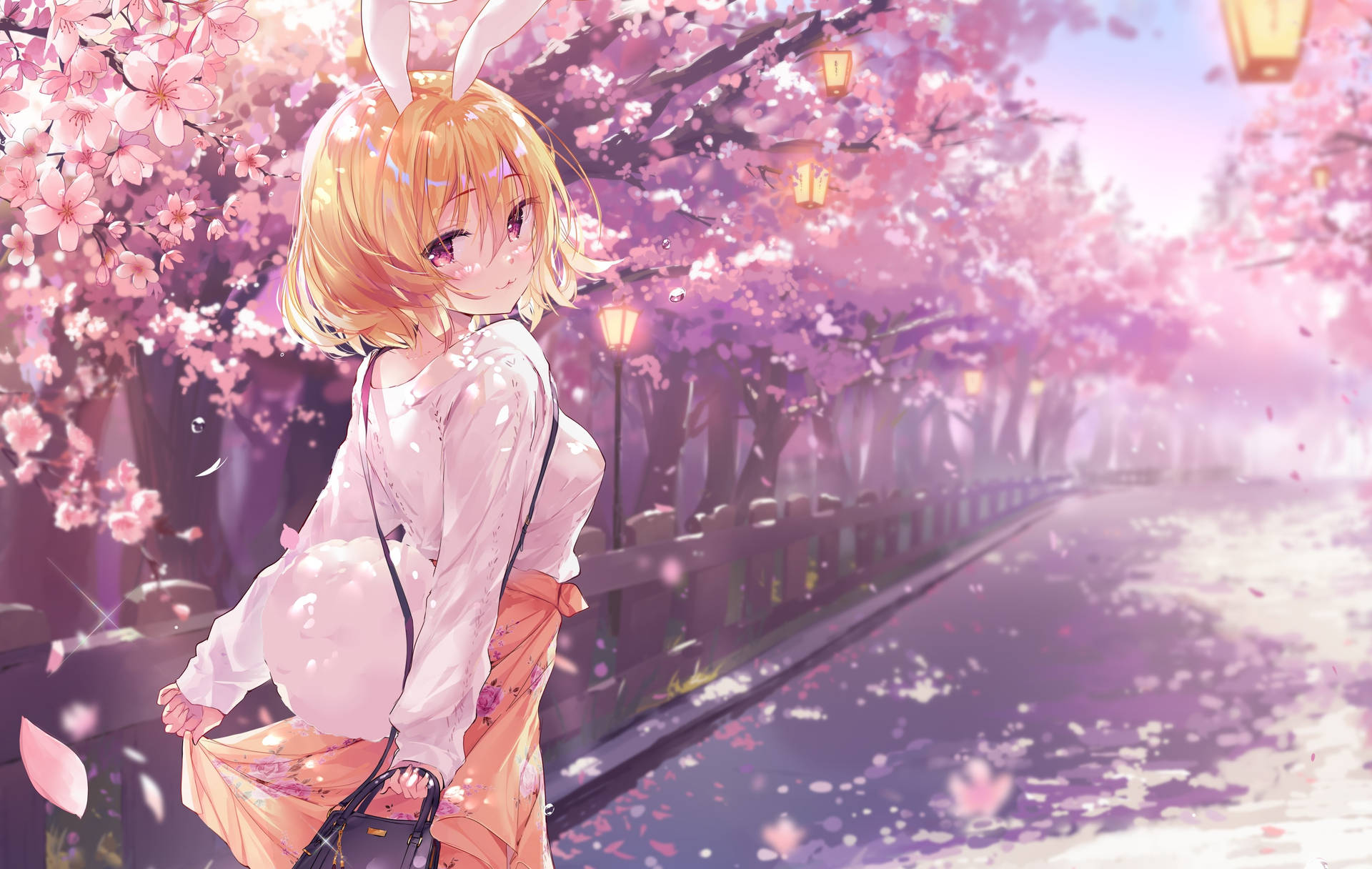 Anime Girl Spring Wallpapers