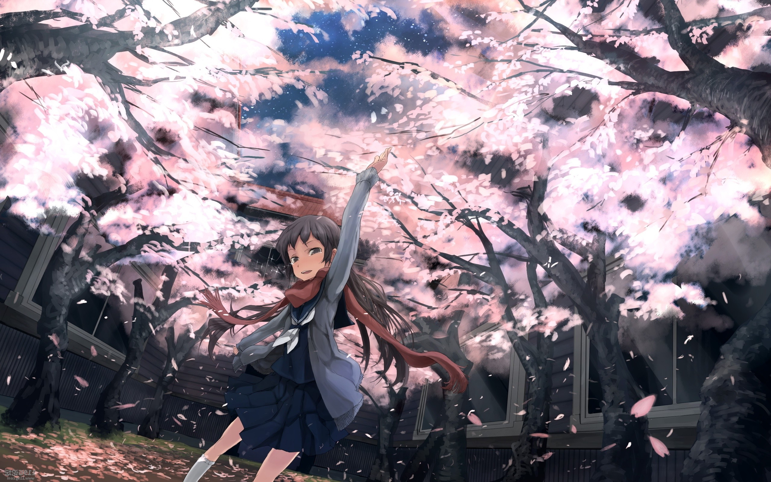 Anime Girl Spring Wallpapers