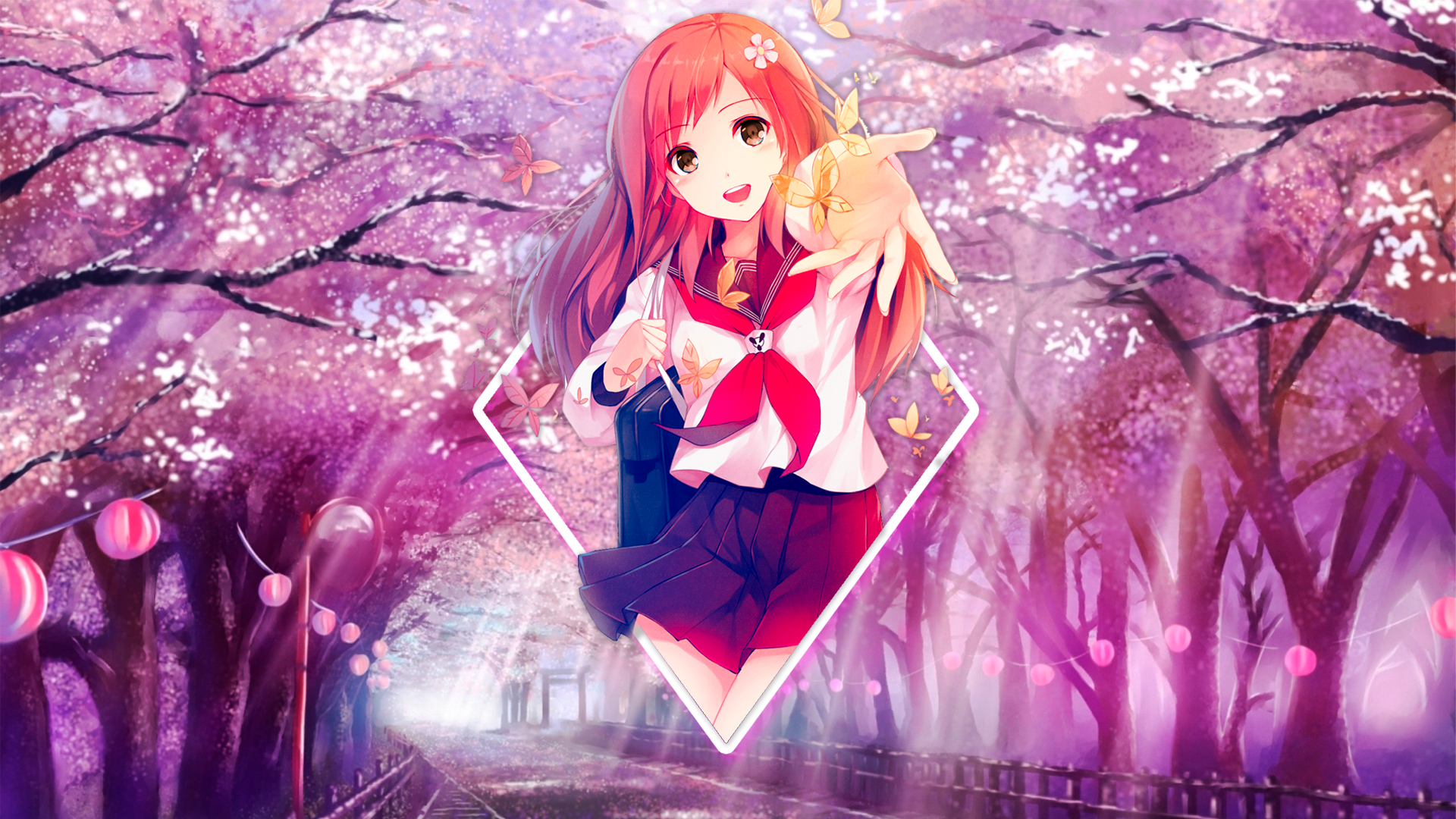 Anime Girl Spring Wallpapers